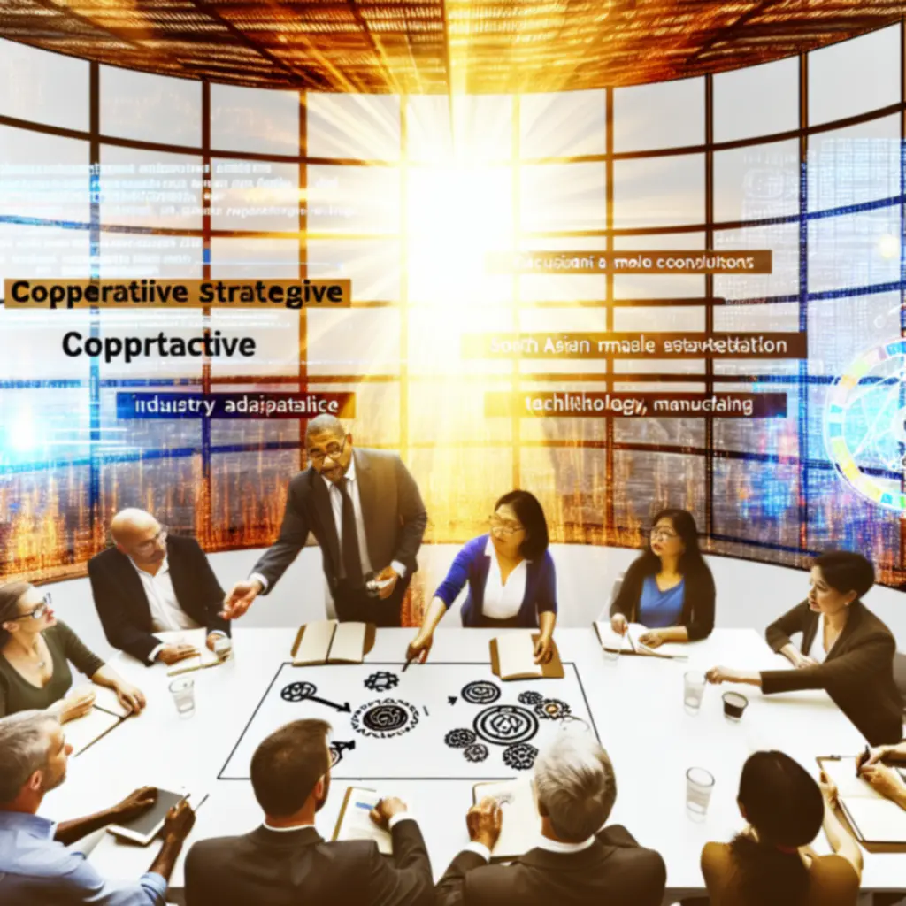 Consultants leading an industry workshop on strategic and operational improvement